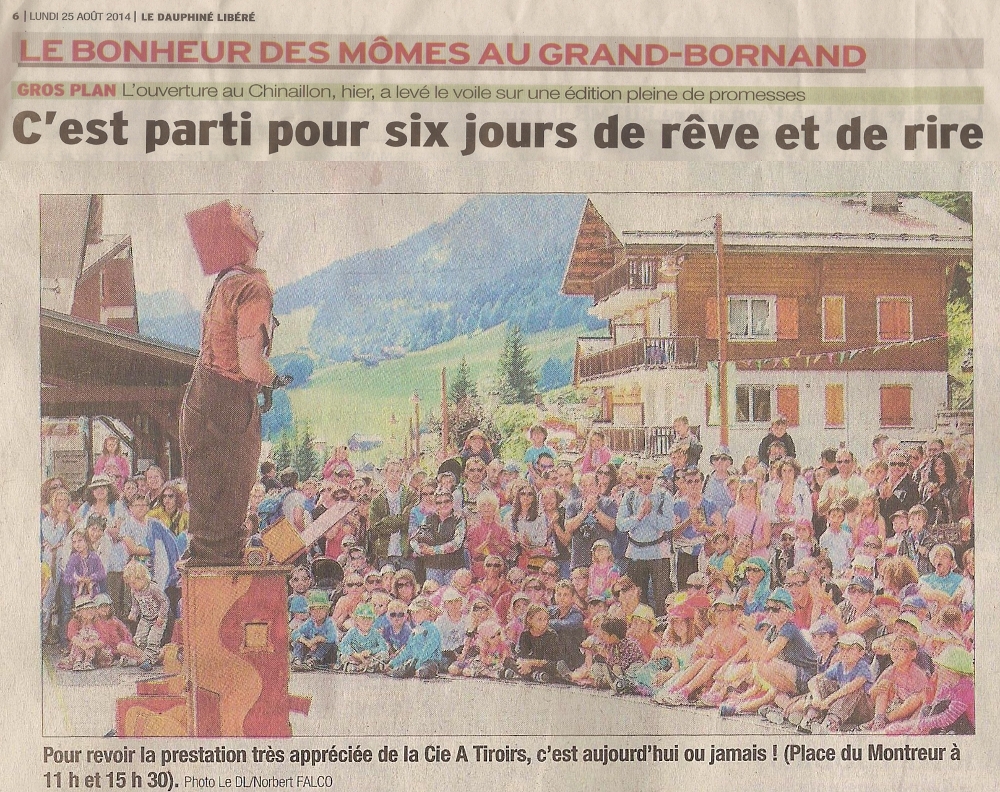 Le Grand bornand 24 aout 2014
